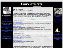 Tablet Screenshot of currieweb.com